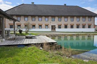 Bauernhäuser zu kaufen in 4542 Nußbach, Großzügiger 4-kant-Bauernhof mit Bad-Biotop ca 18ha Grund zu verkaufen