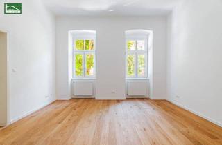 Wohnung kaufen in Hasnerstraße 40, 1160 Wien, Das Hasner Palais – Hochwertige Altbau-Wohnung im 1. OG mit Lift! Sanierter Altbau nahe U6 Thaliastraße und Brunnenmarkt!