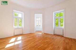 Wohnung kaufen in Hasnerstraße 40, 1160 Wien, Das Hasner Palais – Beletage 2-Zimmer Wohnung mit separater Küche und Erker im sanierten Altbau!