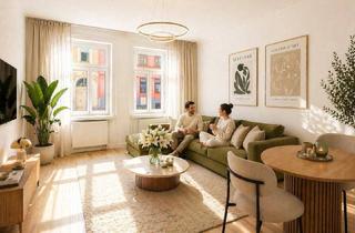 Wohnung kaufen in 1140 Wien, 2-ZIMMER-WOHNUNG + ca. 40m² WFL + Einbauküche + Ruhelage + TOP-Anbindung