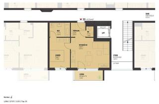 Wohnung mieten in Leopoldauer Straße 84-86, 1210 Wien, 2-Zimmer-Wohnung Neubau mit 5,26m² Loggia Außenfläche und Kellerabteil mit Bahnhof Floridsdorf in Gehweite /LS84 Top 33