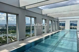 Penthouse kaufen in Donau, 1220 Wien, 28. Stock provisionsfrei: Design trifft Ausblick - U1 Kagran