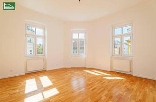 Wohnung kaufen in Hasnerstraße 40, 1160 Wien, Das Hasner Palais – Helle Eckwohnung im sanierten Altbau mit Lift nahe U6 Thaliastraße!