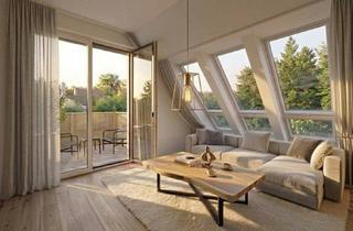 Wohnung kaufen in Münchenstraße 21, 1120 Wien, Wohntraum mit Ausblick: Lichtdurchflutete 4-Zimmer-Dachgeschosswohnung mit großer Terrasse