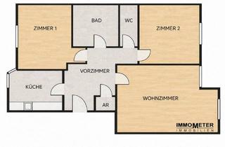 Wohnung kaufen in 1110 Wien, Nähe U-Bahn | Helle 3-Zimmer-Wohnung | separate Küche mit Fenster | Lift | idealer Grundriss