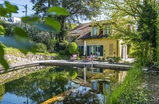 Haus kaufen in Brückenweg, 1170 Wien, URLAUBSFEELING PUR! Eigenheim in mediterranem Stil mit Traumgarten und Badeteich! Absolute Privatsphäre!