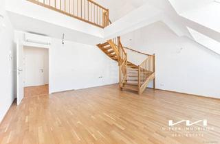 Wohnung kaufen in Erlachgasse, 1100 Wien, Charmantes Wohnen unterm Dach auf zwei Ebenen mit Terrasse