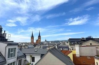 Loft kaufen in 1080 Wien, Loft-Charakter | offenes Wohnkonzept mit beeindruckender Raumhöhe | großzügige Panoramadachterrasse | FERNBLICK | Tiefgaragenstellplatz