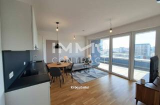 Wohnung mieten in 4020 Linz, Wohnen über den Dächern von Linz - KOMPAKTE 2 Zi-Wohnung mit Blick zur GRÜNEN MITTE!