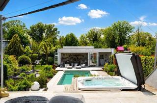 Haus kaufen in 2301 Groß-Enzersdorf, Einzigartiges Architektenhaus mit Pool & traumhaftem Garten nahe der Lobau