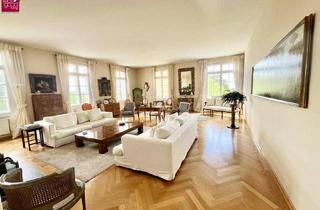 Wohnung kaufen in 1190 Wien, Exquisites Wohnen auf 287m²: Repräsentative 7-Zimmer-Residenz mit Traumblick und offenen Kamin im Glanzingpark