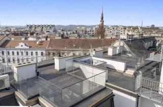 Wohnung kaufen in Czerninplatz, 1020 Wien, Erstbezug - Stilvoll & Lichtdurchflutet: ihr Dachgeschoss-Juwel im Herzen der Leopoldstadt!