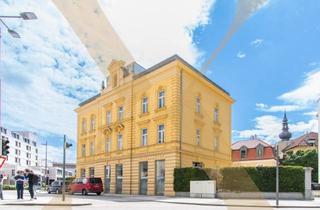 Büro zu mieten in 4600 Wels, Arbeiten mit Charakter - Hochwertige Büro-/Praxisfläche mit Balkon und Lift im Herzen von Wels!