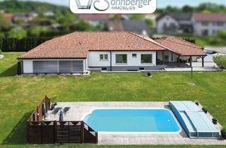 Haus kaufen in 4502 Nöstlbach, Grandezza - Stilvoller Bungalow mit Pool, Wintergarten & Großem Grund in Idyllischer Lage
