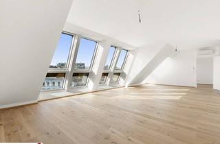 Wohnung kaufen in Czerninplatz, 1020 Wien, Himmel Über der Leopoldstadt - Exklusives Dachgeschoss-Juwel mit Whirpool und Privatem Liftausstieg!