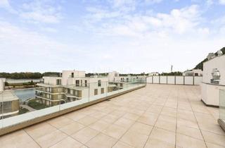 Penthouse kaufen in 1190 Wien, Meisterstück moderner Architektur: Penthouse mit 230m2 Terrasse & Wasserblick