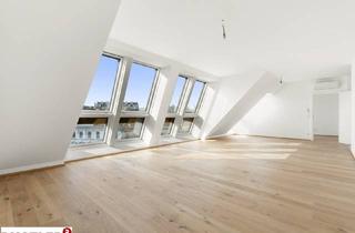 Wohnung kaufen in Czerninplatz, 1020 Wien, Himmel über der Leopoldstadt – Exklusives Dachgeschoss-Juwel mit Whirpool und privatem Liftausstieg!