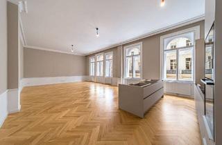 Wohnung mieten in Grillparzerstrasse, 1010 Wien, Prachtvoller, neu sanierter 202m² Stilaltbau I 5 Zi I 3 Balkone I 1. Bezirk