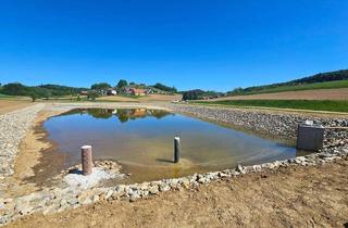 Grundstück zu kaufen in 8444 Brünngraben, Naturidylle in der Südsteiermark - Teichanlage mit eigener Quelle und Fischerhütte in Vorbereitung
