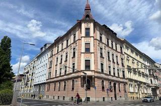Wohnung kaufen in Grieskai, 8020 Graz, Stilvoller Altbau am Grieskai – renovierte 3-Zimmer-Wohnung mit Balkon & Augarten-Nähe
