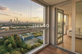 Wohnung kaufen in 1220 Wien, City Above: Level 22 With Rooftop Pool - Where Vienna Meets The Sky