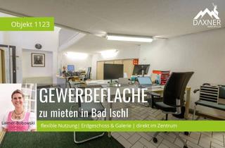 Büro zu mieten in 4820 Bad Ischl, Klein, fein, zentral: Gewerbefläche mit großem Potenzial