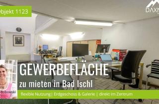 Büro zu mieten in 4820 Bad Ischl, Klein, Fein, Zentral: Gewerbefläche mit Großem Potenzial