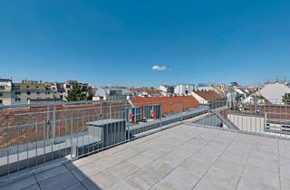 Penthouse kaufen in U4, Naschmarkt, Margaretenstraße, 1050 Wien, Krongasse! Erstbezug Penthouse mit 3 Terrassen und Privatem Liftzugang auf Frisch Saniertem Altbauhaus! top17