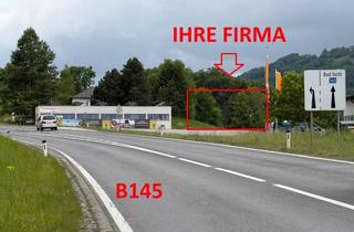 Grundstück zu kaufen in Grüner Wald, 4810 Gmunden, TOP: Betriebsgrundstück Gmunden/B145 – 2.184 m² | nur 228 €/m²