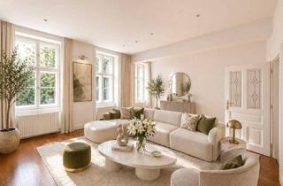 Wohnung kaufen in 1090 Wien, MODERNES ALTBAUJUWEL IM ZENTRUM + 2 Zimmer + ca. 80m² WFL + Einbauküche + Hofruhelage