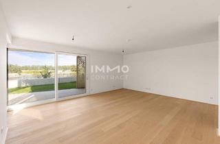 Wohnung kaufen in 1190 Wien, 120m2 Garten, 1. Reihe direkt am Wasser - Luxus Living