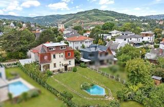 Villen zu kaufen in 3400 Klosterneuburg, Klosterneuburg Sachsenviertel , Gründerzeitvilla mit Garage, Fern- und Weitblick zu verkaufen