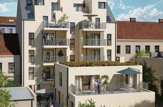 Wohnung kaufen in Blumengasse, 1170 Wien, Bezauberndes Apartment mit Terrasse und Gärtchen in PASSIVHAUS - barrierefrei - sonnig und hell - Tiefgarage
