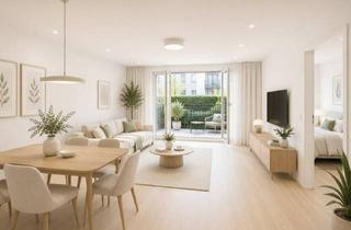 Wohnung kaufen in 1210 Wien, Lichtdurchflutete 3-Zimmer-Wohnung in Gartenlage mit Loggia