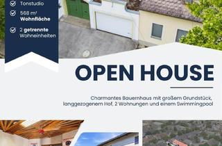 Bauernhäuser zu kaufen in Franzensdorf 63, 2301 Groß-Enzersdorf, Open House am Samstag, den 23.05.2026, um 12:00 Uhr – bitte um telefonische Anmeldung.