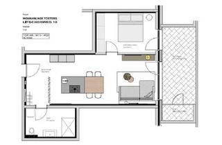 Wohnung mieten in 6800 Feldkirch, Neubau: Moderne 2-Zimmer Wohnung mit exklusiver Einrichtung in Feldkirch