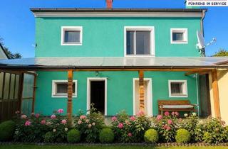 Haus kaufen in 2124 Niederkreuzstetten, Familienhit mit großem Garten, Nebengebäuden und Bahnanschluss