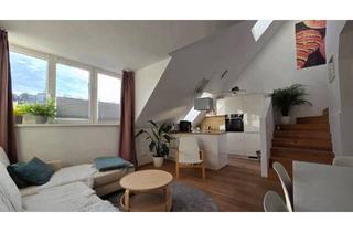 Maisonette mieten in 1050 Wien, DG-Maisonette mit 35 m² Terrasse & Klima | 4 Zimmer | Lift | 1050 Wien | ruhig
