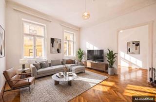 Wohnung kaufen in 1080 Wien, Altbauwohnung mit jungem Spirit in Bestlage nahe dem Wiener Rathaus