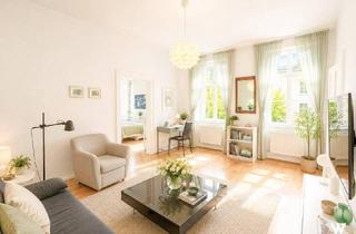 Wohnung kaufen in Taborstraße, 1020 Wien, Charmante Altbauwohnung nahe U2 Taborstraße – stilvoll möbliert | Absolute Ruhelage im Innenhof | 4. Liftstock | Südost-Ausrichtung