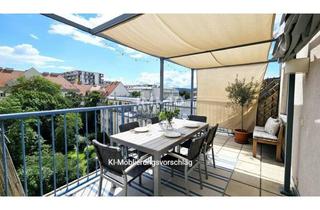 Wohnung kaufen in 1140 Wien, Exklusiv, hell, geräumig, ruhig - 143 m² Dachterrassenjuwel mit Tiefgarage
