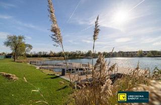 Wohnung kaufen in 2331 Vösendorf, Exklusives Wohnen beim Wasser – 4-Zimmer-Eckwohnung mit Seeblick im Seepark Vösendorf