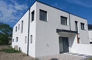 Doppelhaushälfte kaufen in 2444 Seibersdorf, familienfreundliche, moderne Doppelhaushälfte mit goßem Garten