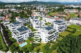 Wohnung kaufen in Berg, 9020 Klagenfurt, Hochwertige 2-Zimmer-Gartenwohnung inkl. KFZ-Stellplatz im Maria-Theresia-Park.