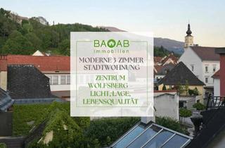 Wohnung kaufen in 9400 Wolfsberg, Moderne 3-Zimmer-Stadtwohnung im Zentrum von Wolfsberg – Licht, Lage, Lebensqualität
