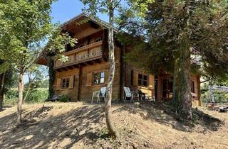 Haus kaufen in 4782 Sankt Florian am Inn, Charmantes Holzblockhaus (Firma Wunsch-Haus) in idyllischer Natur- und Aussichtslage in Bubing
