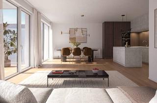 Wohnung kaufen in Donau, 1220 Wien, KAISERMÜHLEN: FAMILIENHIT 3-ZIMMER MIT TERRASSE