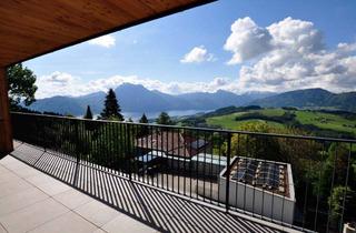Wohnung kaufen in 4813 Altmünster, Erstbezug! Absoluter See- und Gebirgspanoramablick, 4-Zimmer Wohnung mit Bungalow-Feeling über der Nebelgrenze!