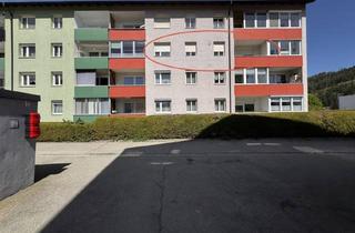 Wohnung kaufen in Volkshaus, 8770 Sankt Michael in Obersteiermark, 3 Zimmer Eigentumswohnung mit Loggia