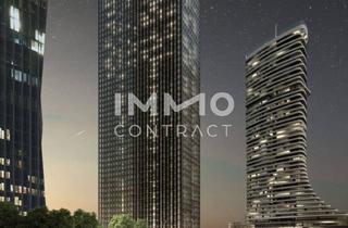 Maisonette mieten in Donau, 1220 Wien, dc2: Executive Living Inkl. 10M2 Loggia - Stephansdom, Prater und Donau Blick